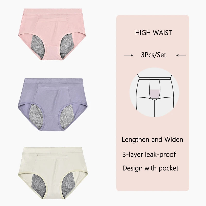 FloWear | High-waist period panties for comfort