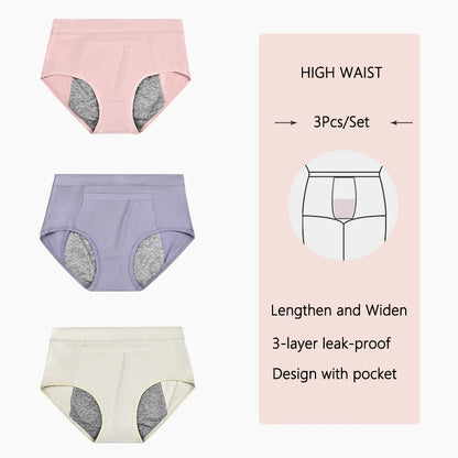 FloWear | High-waist period panties for comfort