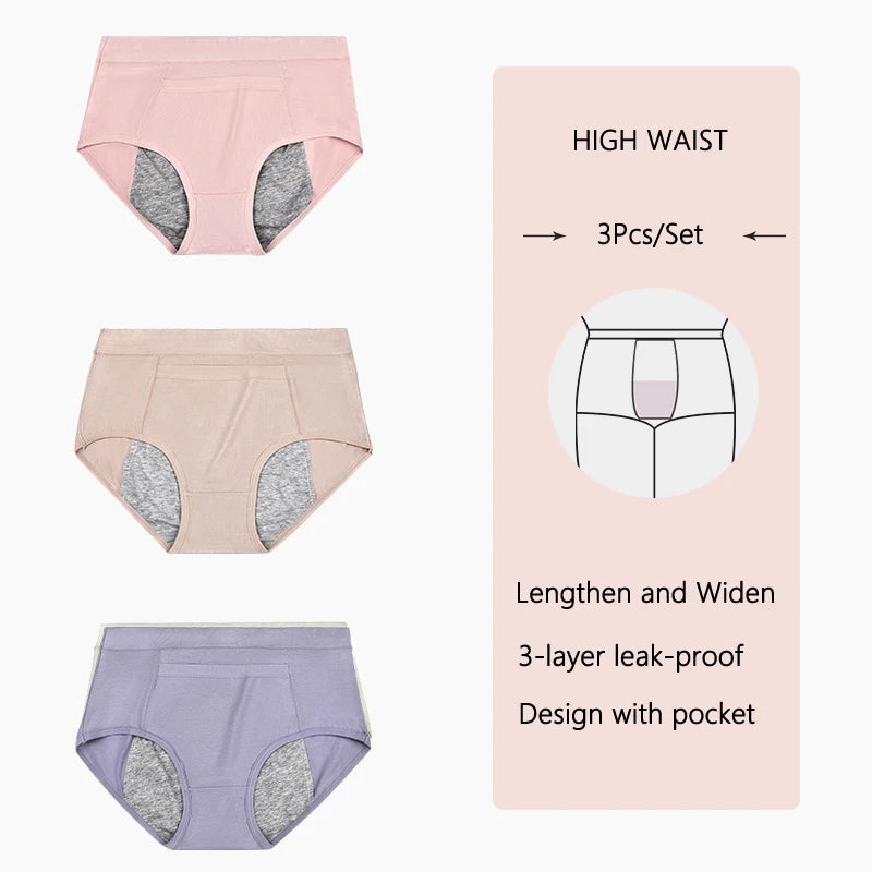 FloWear | High-waist period panties for comfort