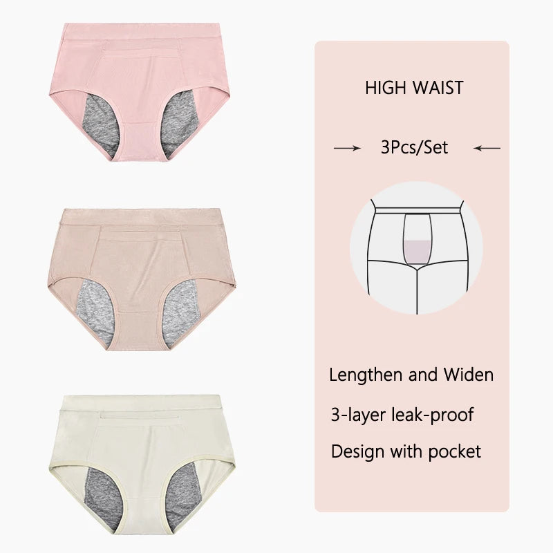 FloWear | High-waist period panties for comfort